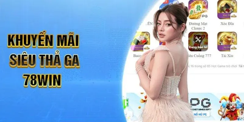 Khuyến mãi 78WIN là hệ thống ưu đãi đa dạng gồm thưởng nạp hoàn trả
